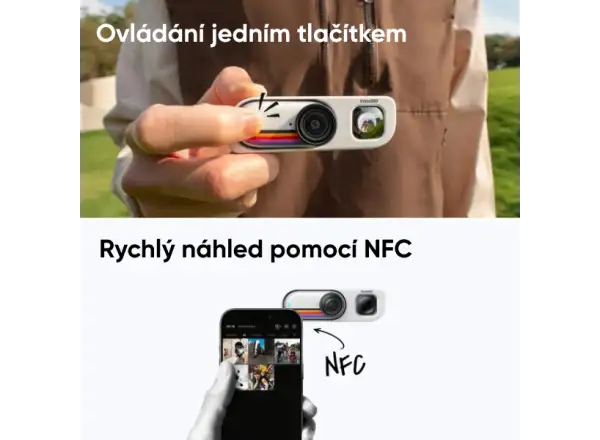 Insta360 GO 3S kamera Retro bundle 128 GB edycja specjalna biała