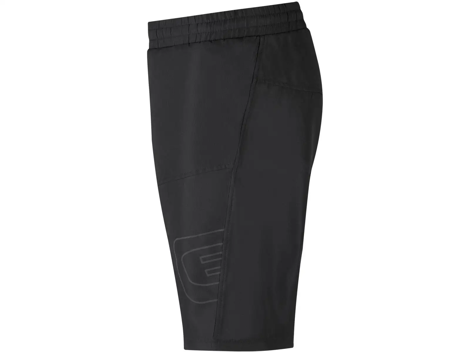 Etape Rascal 2.0 dziecięce luźne spodenki z wkładką czarna