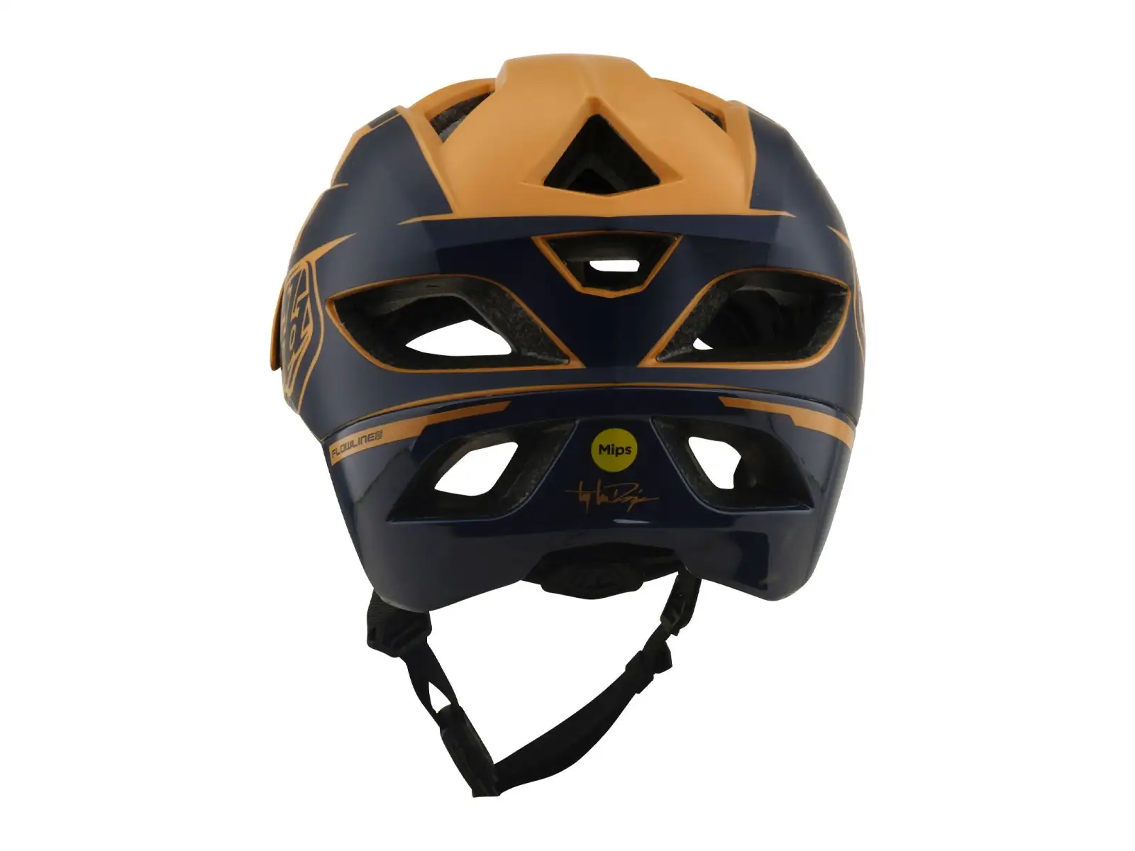 Troy Lee Designs Flowline SE MIPS kask Hydro Mustard / Black Iris
