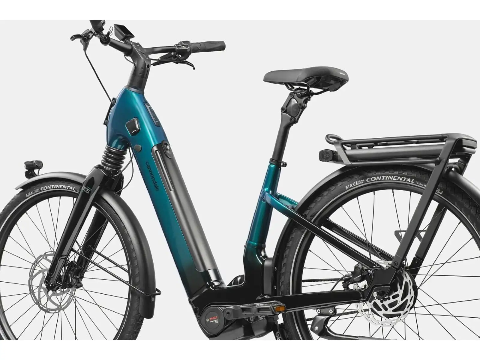 Cannondale Mavaro 1 Low StepThru niskopodłogowy rower elektryczny miejski Deep Teal