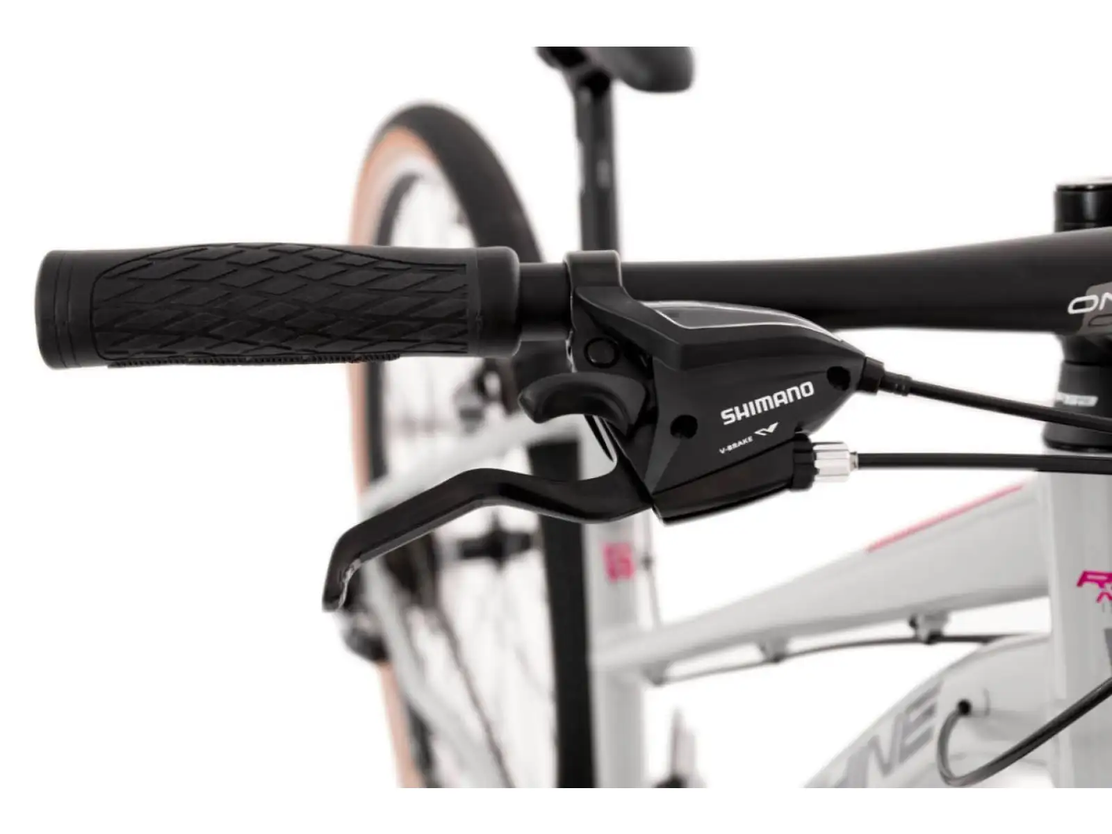 Rock Machine CrossRide 100 Lady gloss light grey/dark grey rower trekkingowy