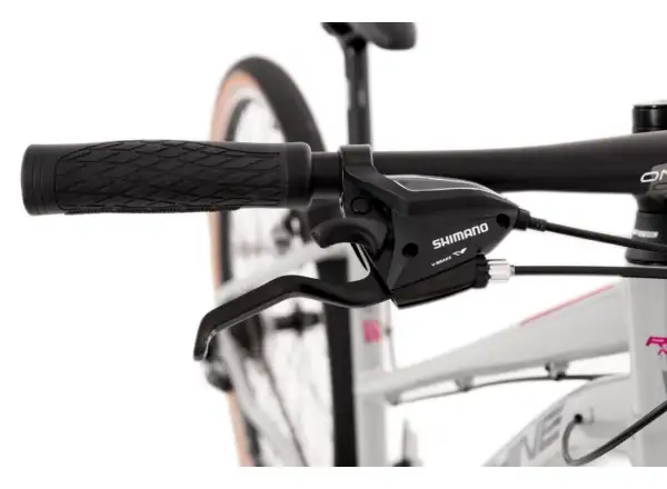 Rock Machine CrossRide 100 Lady gloss light grey/dark grey rower trekkingowy