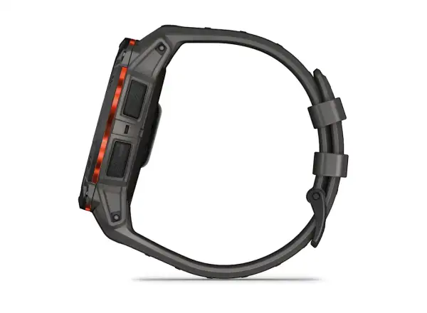 Garmin Instinct 3 Solar 50 mm inteligentny zegarek Black/Charcoal pasek