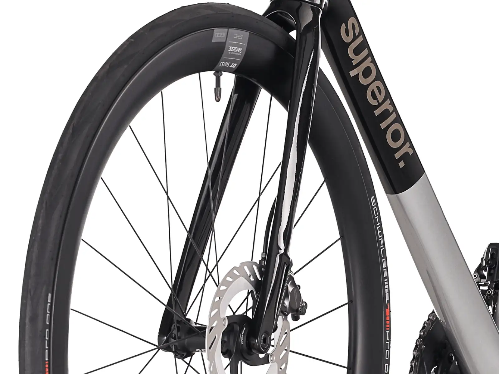 Superior RR 9.8 rower szosowy Gloss Chrome Silver/Black Metallic