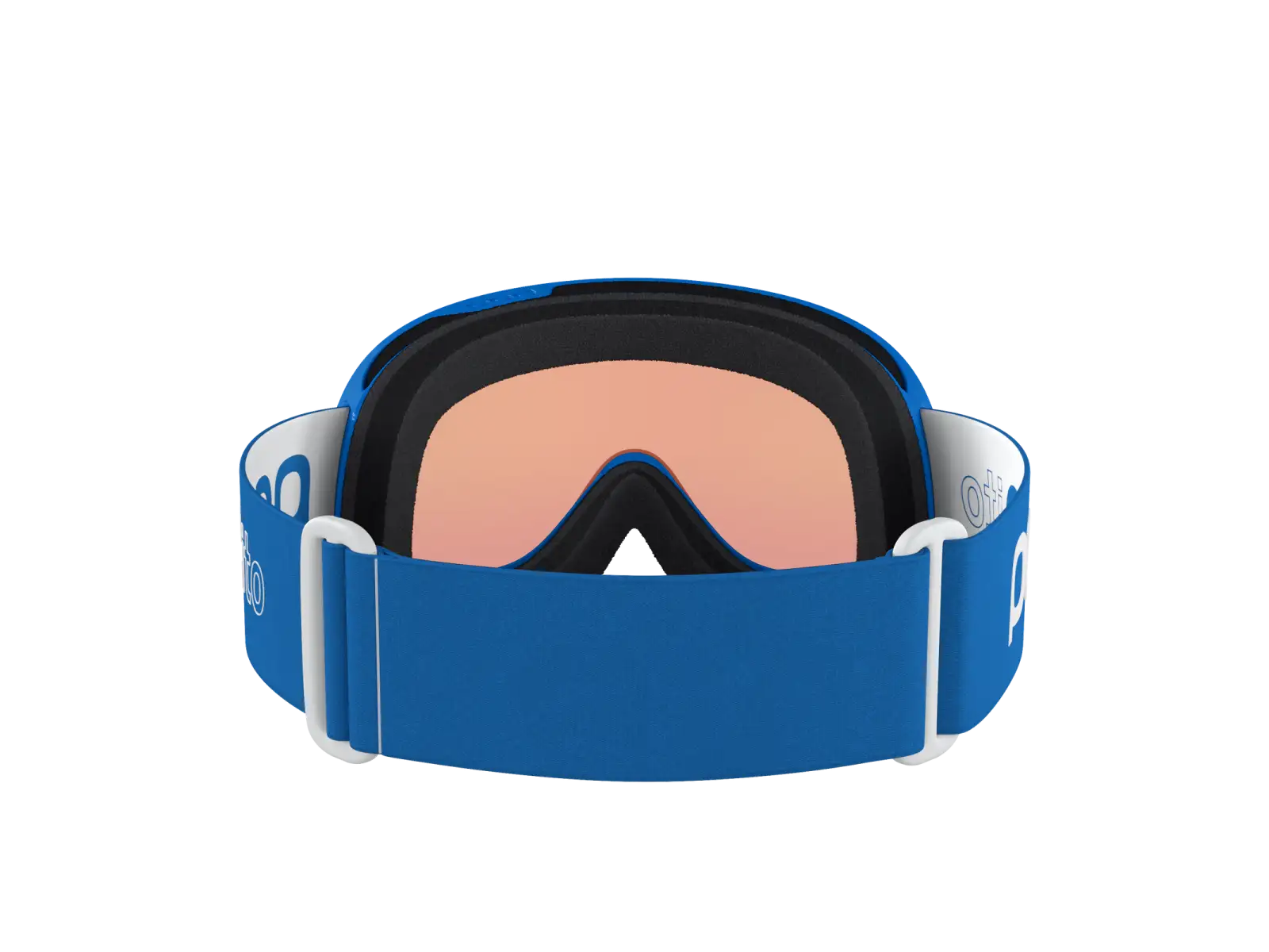 POC POCito Retina dziecięce gogle narciarskie Fluorescent Blue/Partly Sunny Light Orange