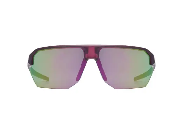 Uvex Vectiv Set okulary słoneczne Cranberry Trans. Matt/Mirror Rose