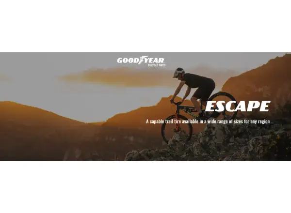 Goodyear Escape Ultimate Tubeless Complete 27,5x2,35" MTB opona kevlar Tan