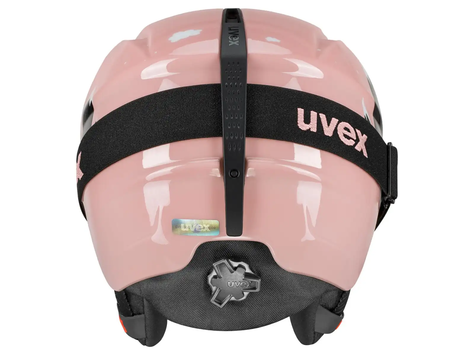 Uvex Viti zestaw kask narciarski i gogle pink penguin