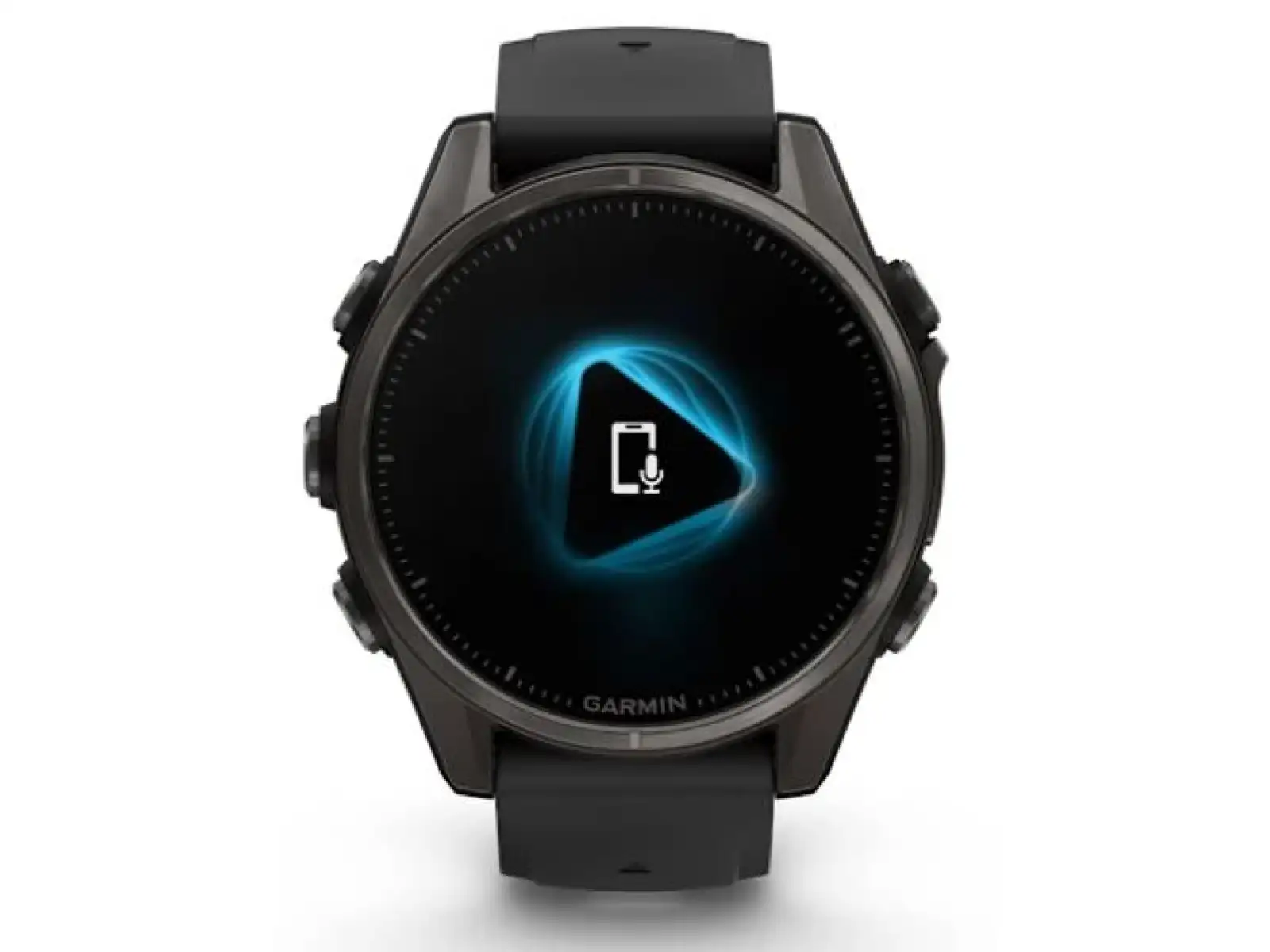 Garmin fenix 8 - 43 mm AMOLED Sapphire inteligentny zegarek Carbon titanium Black/Pebble grey