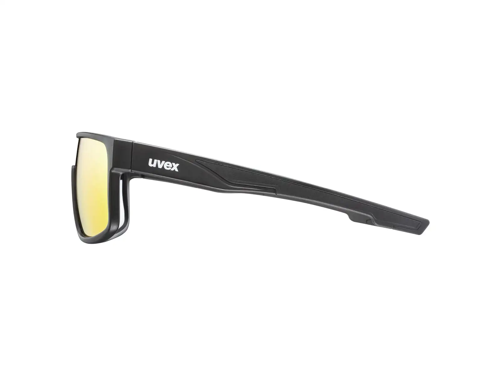 Uvex LGL 51 okulary rowerowe Black Mat/Mirror Red