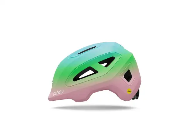 Giro Scamp II MIPS kask dziecięcy Mat Light Pink/Green Fade