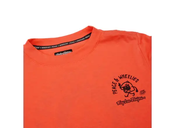 Troy Lee Designs Skyline Ride Tee dziecięca koszulka z krótkim rękawem P&W Melon