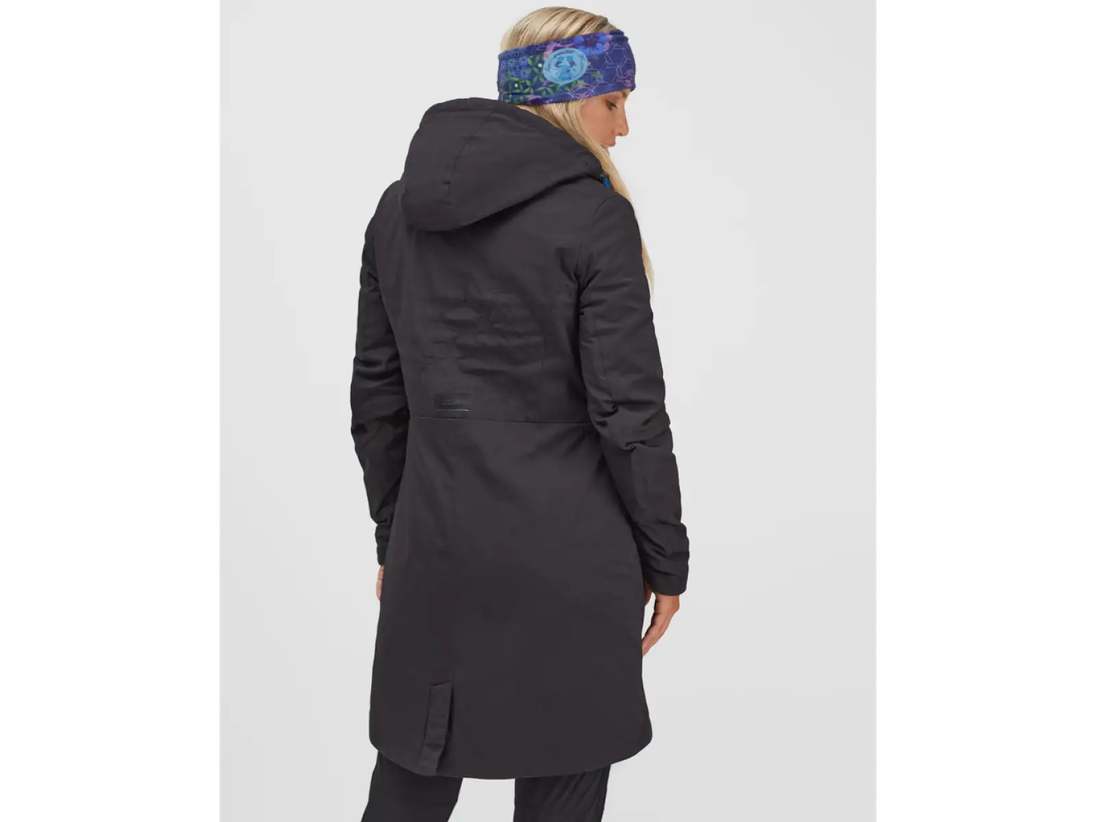 Silvini Montesa damski płaszcz Black/Navy