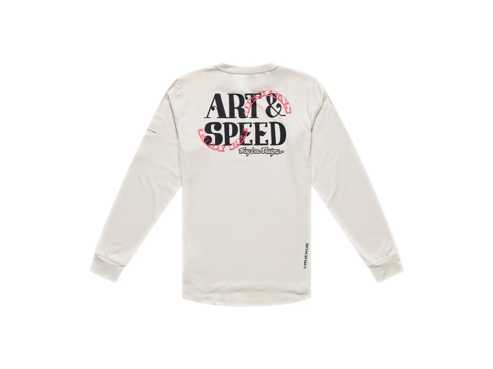 Troy Lee Designs Ruckus Ride męska koszulka z długim rękawem Art & Speed Pumice