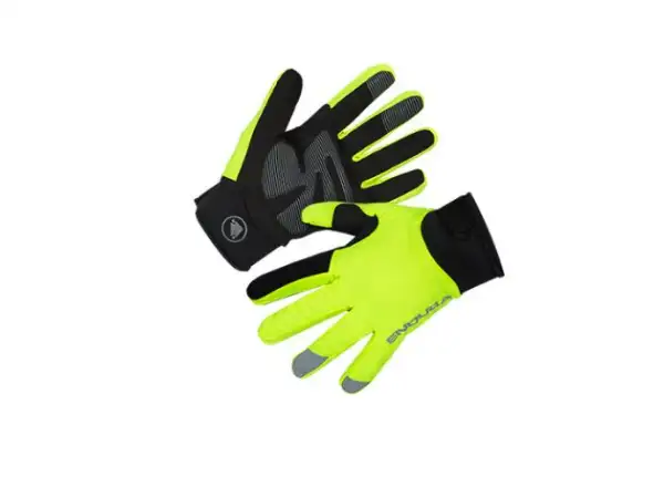 Endura Strike rękawice Hi-Viz yellow