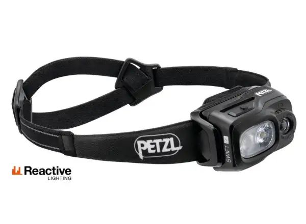Petzl Swift RL 2023 ładowalna latarka czołowa Black