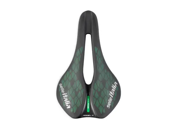 Selle Italia Model X Green Superflow L3 siodło czarna/zielona