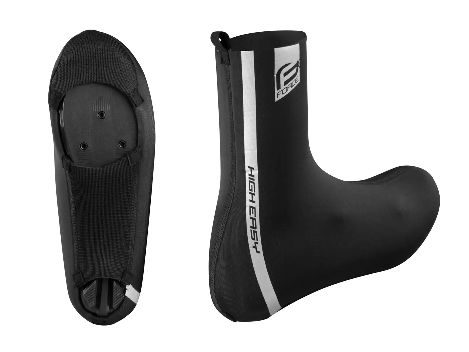 Force High Easy ochraniacze na buty neoprenowe czarne