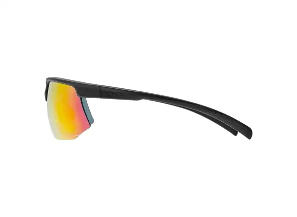 Uvex Aerios Okulary Black Matt / Mir. Red