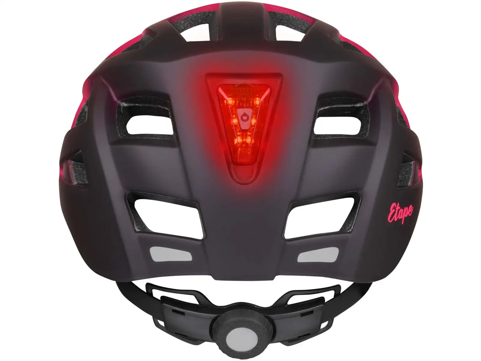 Etape Virt Light kask rowerowy różowy/czarny matowy