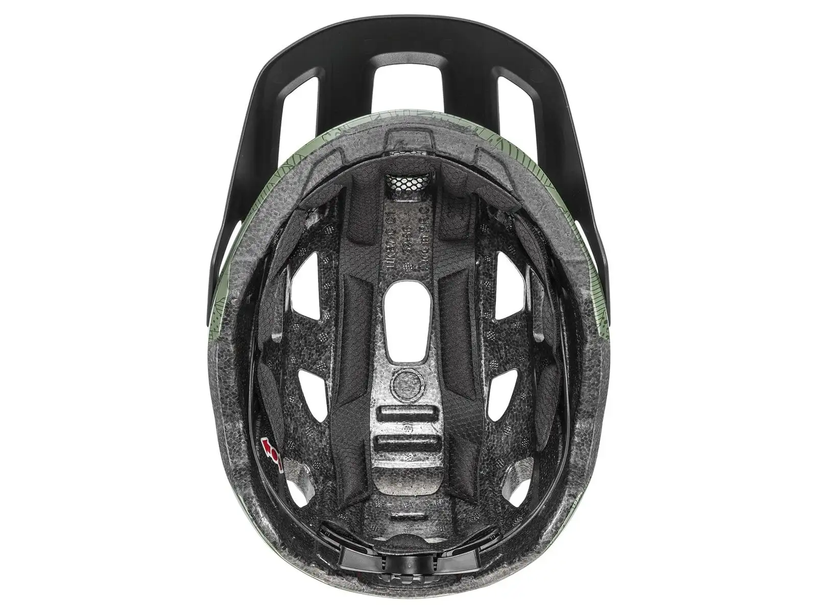 Uvex React JR. kask Moss Green Altimeter