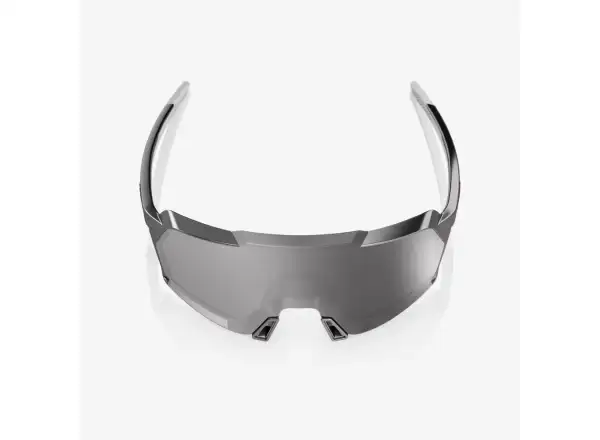100% Korbin okulary Gloss Black Chrome HiPER Silver Mirror