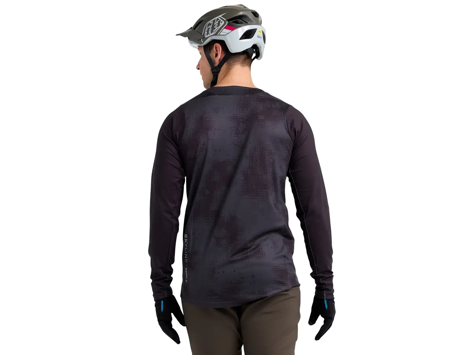 Troy Lee Designs Skyline Chill męska koszulka z długim rękawem Camo