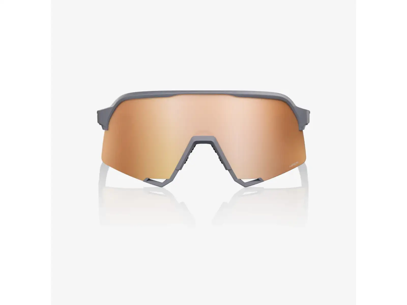 100% S3 okulary przeciwsłoneczne Soft Tact Grey/HiPER Copper Mirror