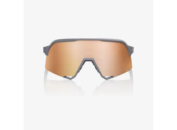 100% S3 okulary przeciwsłoneczne Soft Tact Grey/HiPER Copper Mirror