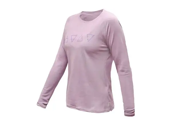 Sensor Merino Blend Elements damska koszulka długi rękaw Mystic Violet
