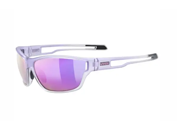 Uvex Sportstyle 806 okulary Purple Fade/Mirror Purple