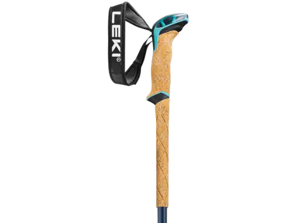 Leki Bernina Lite 2 damskie kije skitourowe Denim blue/Midnight blue/Mint