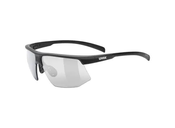 Uvex Aerios sportowe okulary Black Matt/Smoke