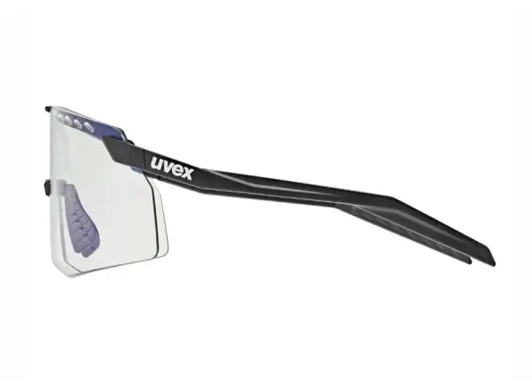 Uvex Pace Stage Variomatic okulary Black Matt/Mirror Blue