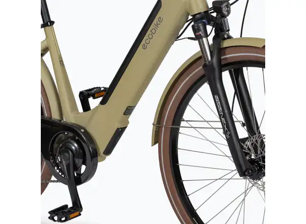Ecobike X-City rower elektryczny miejski 468 Wh Cappuccino