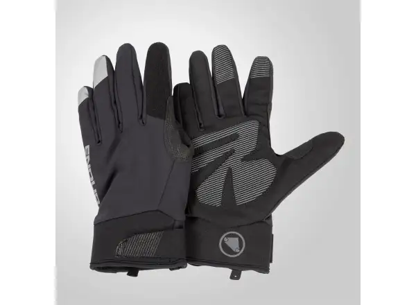 Endura Strike ocieplane rękawice black
