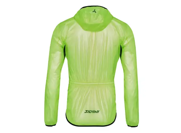 Silvini Savio unisex peleryna przeciwdeszczowa Lime