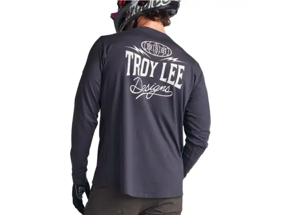 Troy Lee Designs Ruckus Ride Tee męska koszulka długi rękaw Bolts Carbon