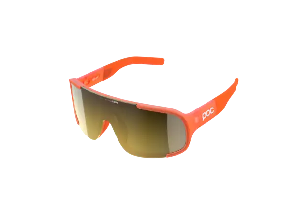 POC Aspire okulary Fluorescent Orange Translucent/Clarity Road/Partly Sunny Gold
