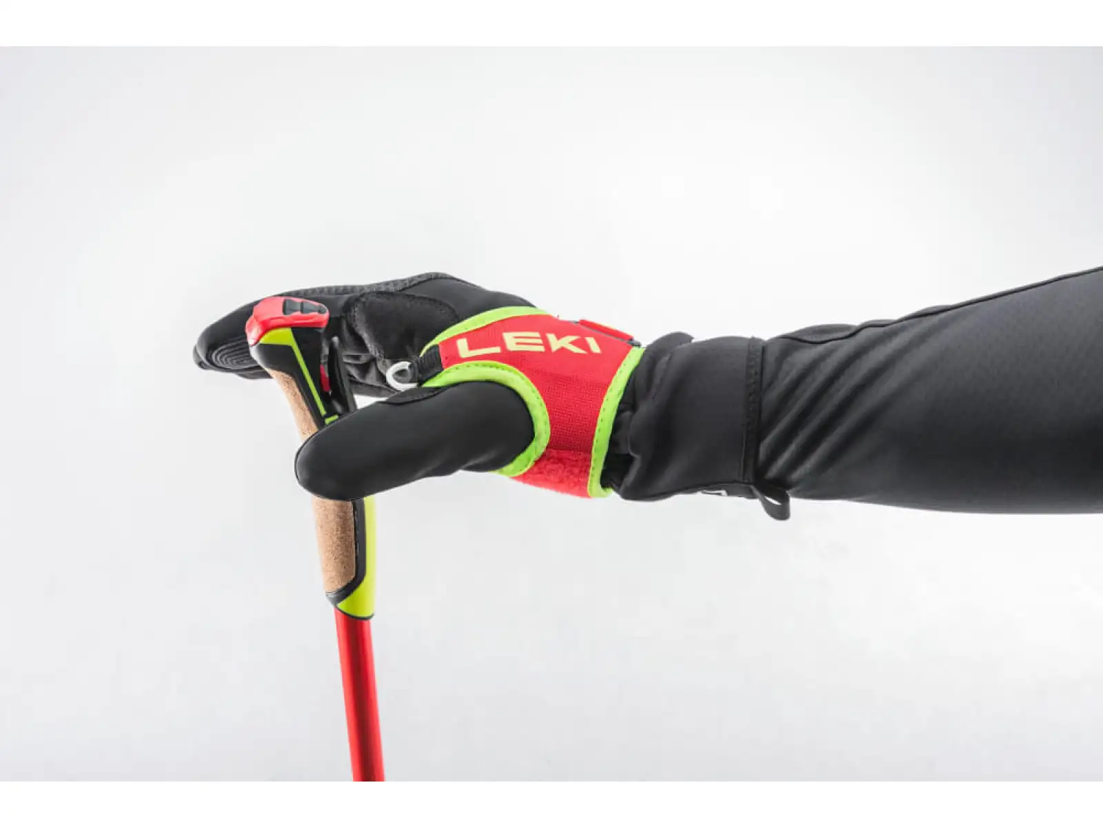 Leki PRC 750 kijki biegowe Bright red/Neon yellow/Black