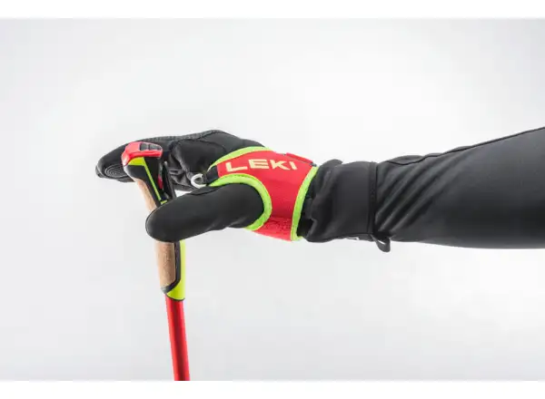 Leki PRC 750 kijki biegowe Bright red/Neon yellow/Black