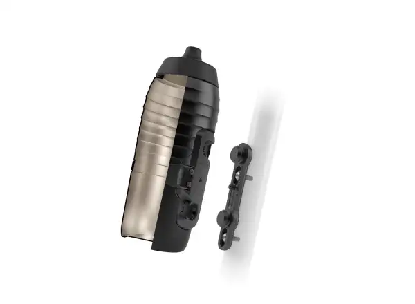 Fidlock Twist set Keego bidon 600 ml czarny + podstawa na ramę