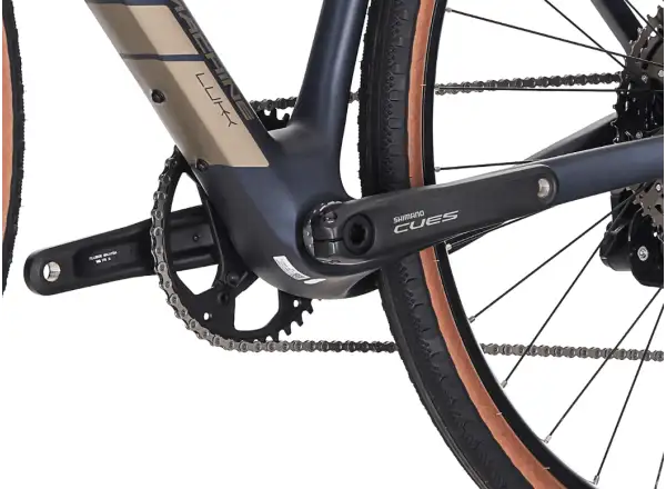 Rock Machine Lukk Cr 10 gravel rower Matte Deep Ocean Blue