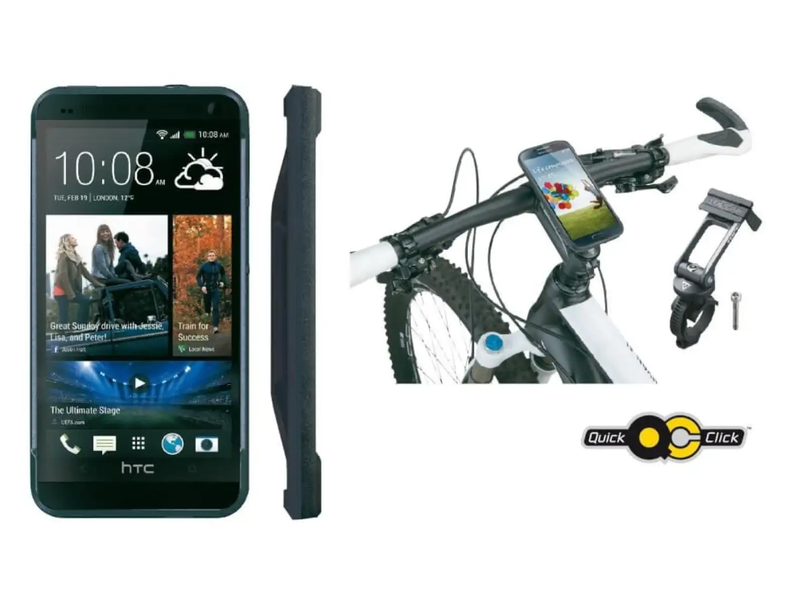 Topeak pokrowiec RIDECASE dla HTC One czarna