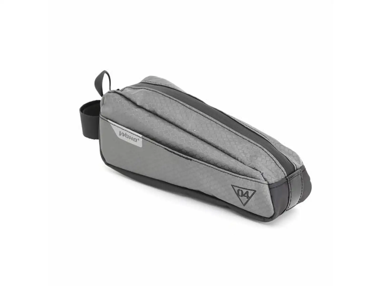 Woho X-Touring Top-Tube torba na ramę 850 ml Honeycomb Iron szara