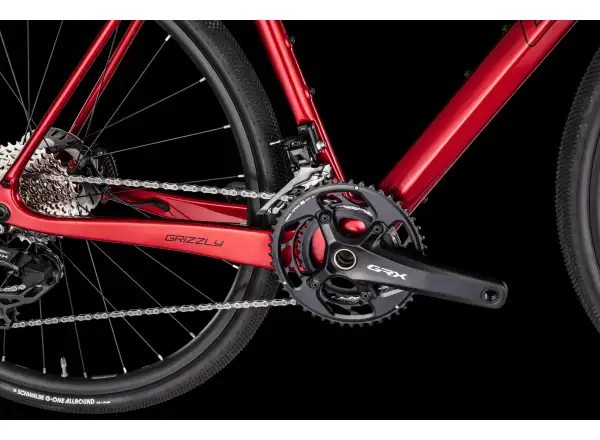 4Ever Grizzly Race rower gravel Flame red