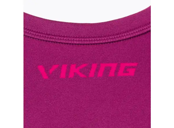 Viking Skido dziecięcy zestaw termiczny Pink
