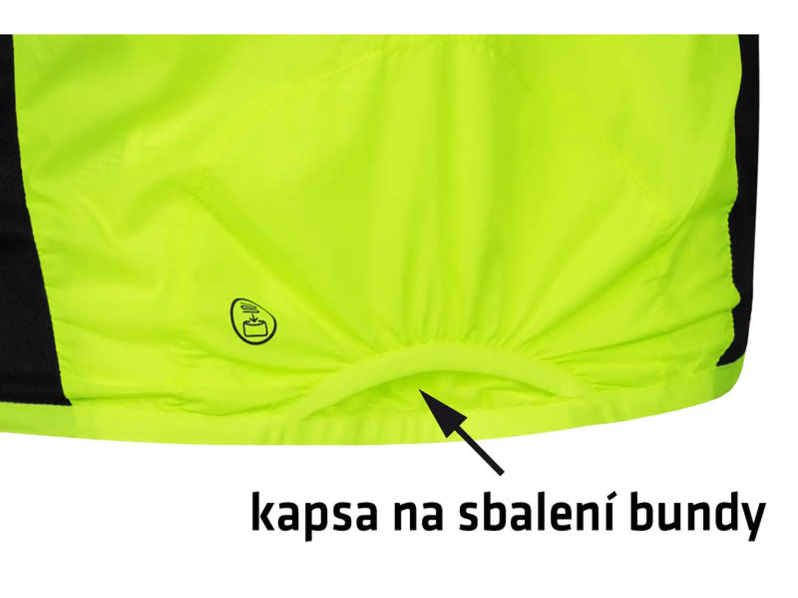 Etape Bora 2.0 męska kurtka fluo żółty