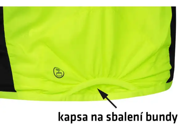 Etape Bora 2.0 męska kurtka fluo żółty