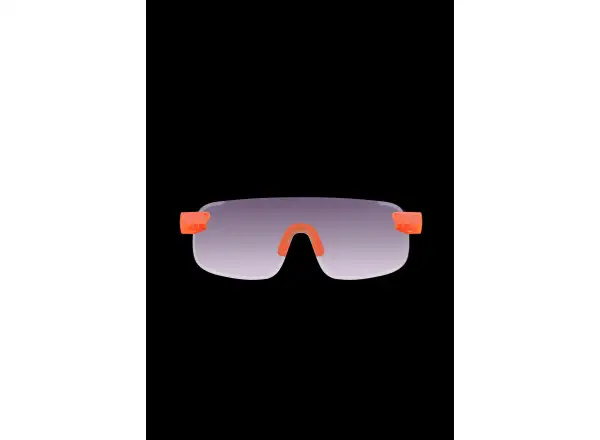 POC Elicit okulary przeciwsłoneczne Fluorescent Orange Translucent/Clarity Road/Partly Sunny Gold